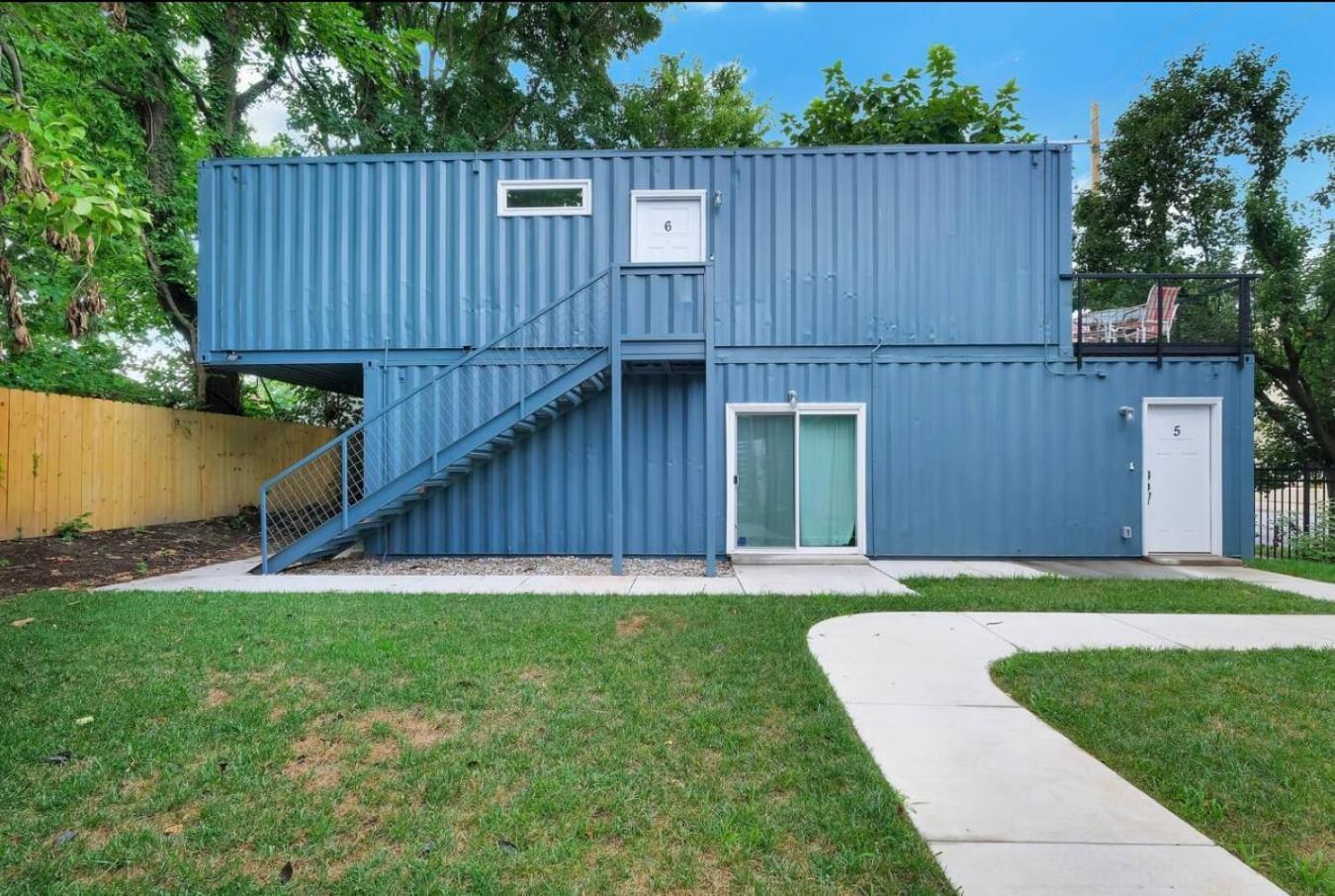 2-story Shipping Container Retreat Unit #5 & #6 Louisville
