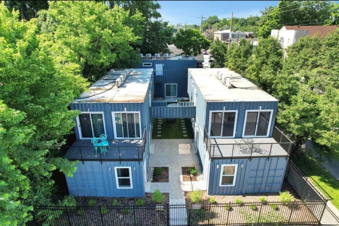 2-story Shipping Container Retreat Unit #5 & #6 Apartment *